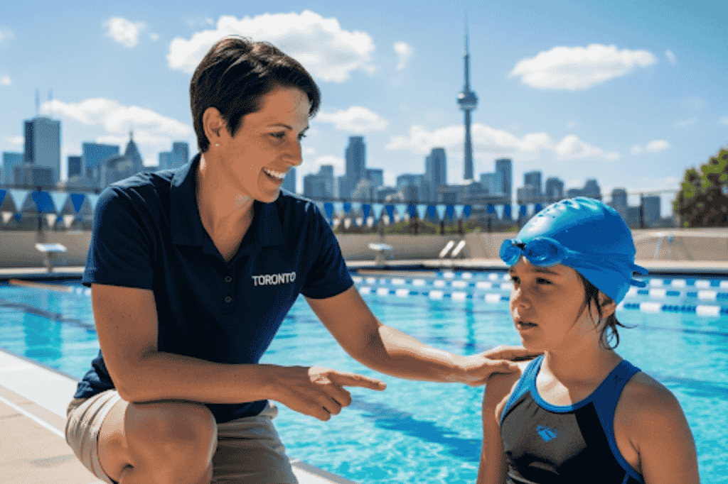 Book a technique session with rocketswim in Toronto