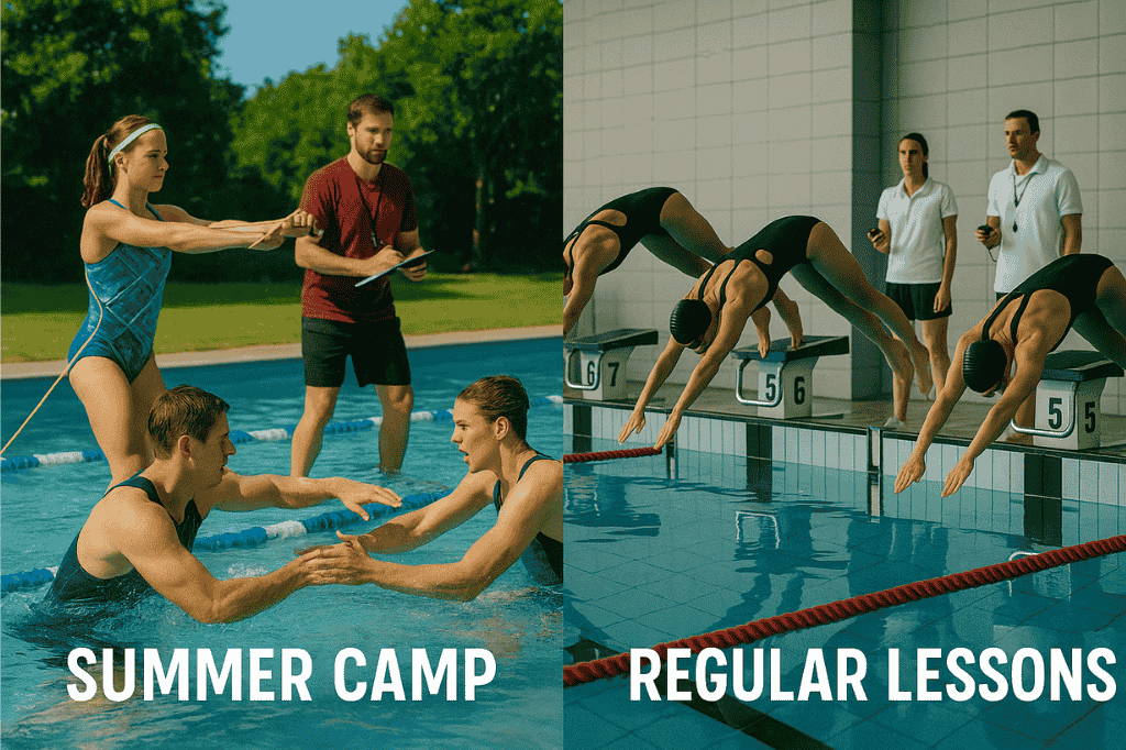 Summer camp Swim Training Split