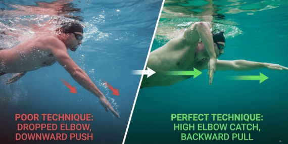 Simplified Freestyle Catch and Pull Techniques