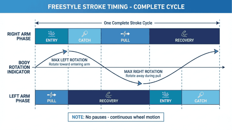 What Are the 4 Arm Movements of Freestyle Swimming?