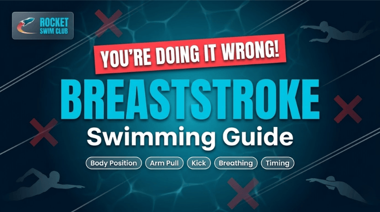 Learn to swim breaststroke step by step