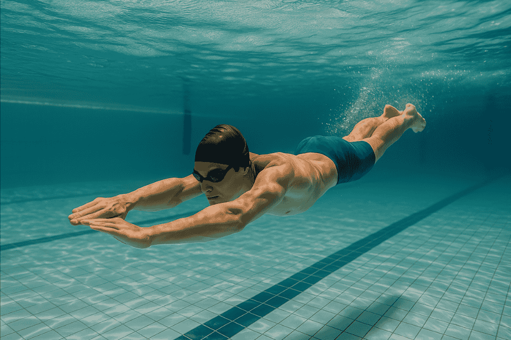 underwater Swimming Technique practice