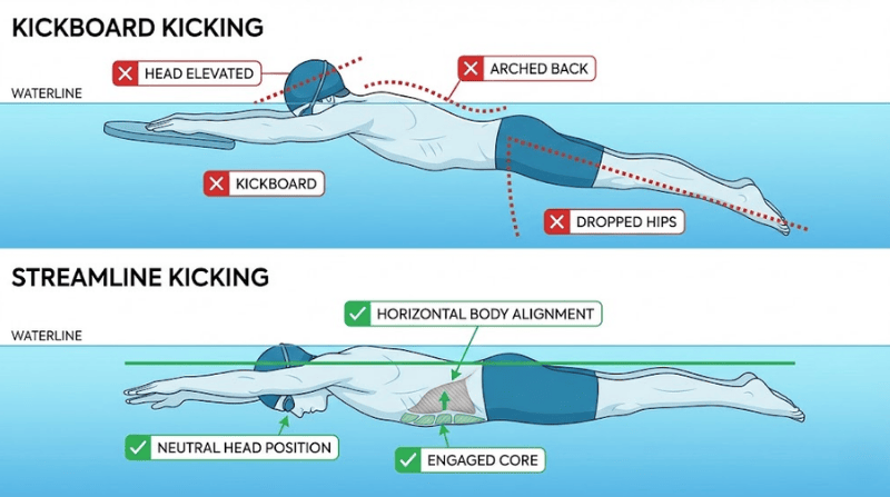 Kickboard vs Streamline