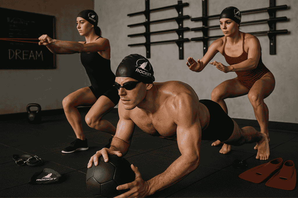 Land Based Exercise for competitive swimmers