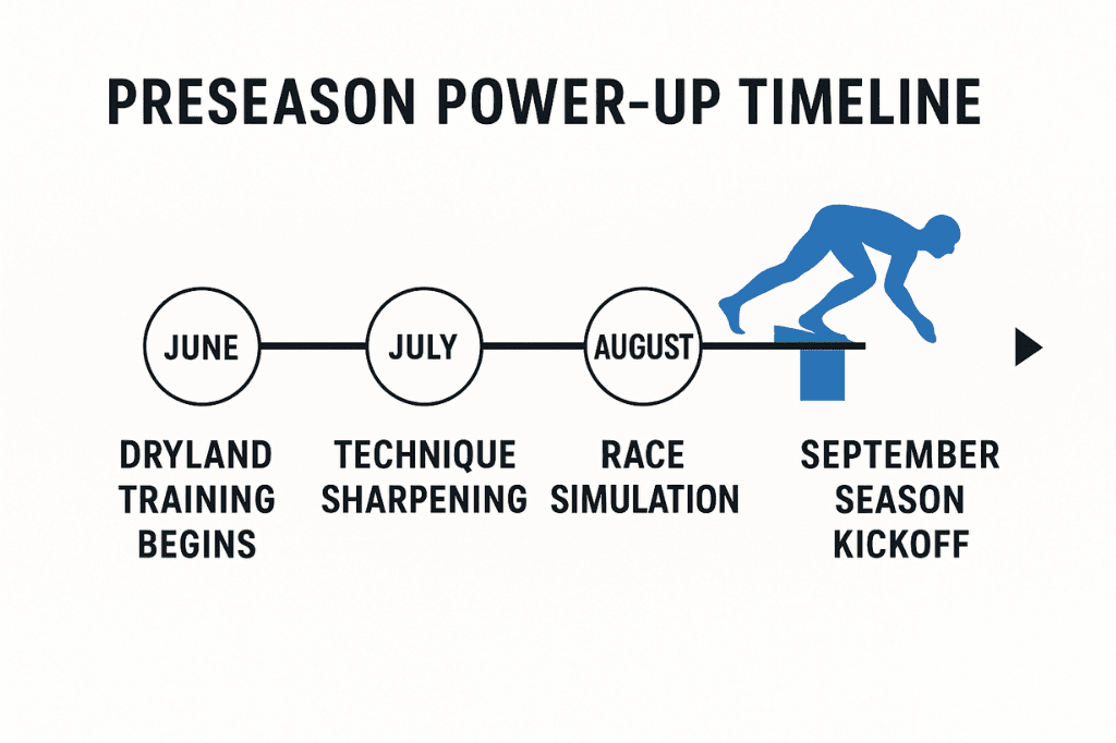 Preseason Swim Timeline