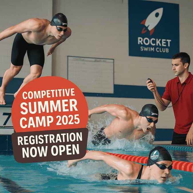 Rocket Swim Club Summer Camp Registration now Open