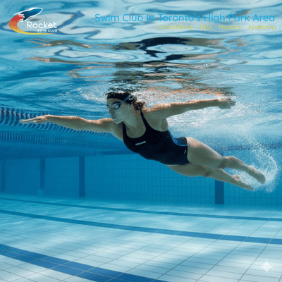 a swimmer demonstrating a perfect "Stroke and Roll" technique