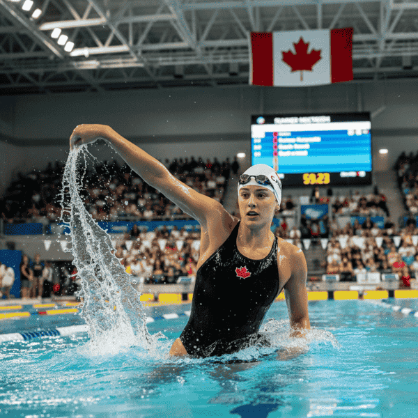 Canadian swimmer Summer McIntosh
