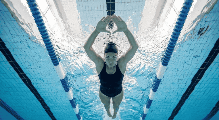 Correct Breaststroke Arm Pull Position